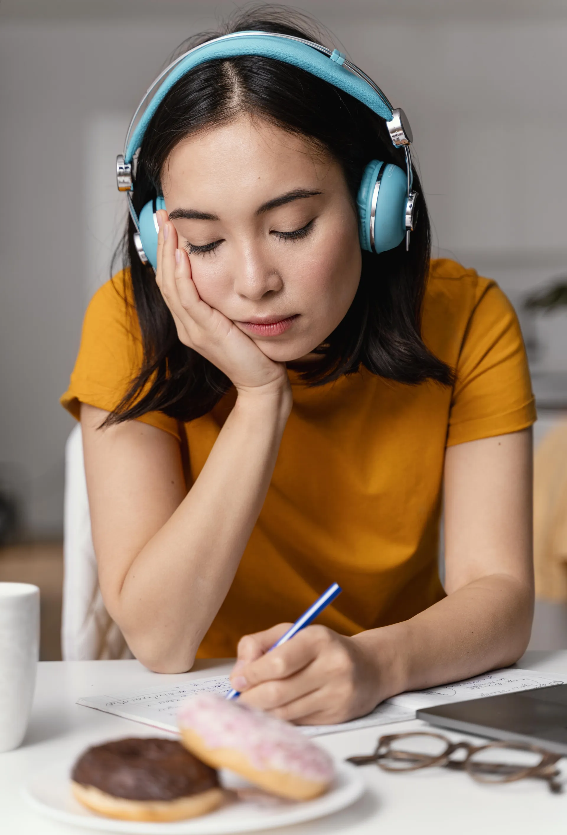 學生線上學習並準備 TOEFL 英文能力測驗